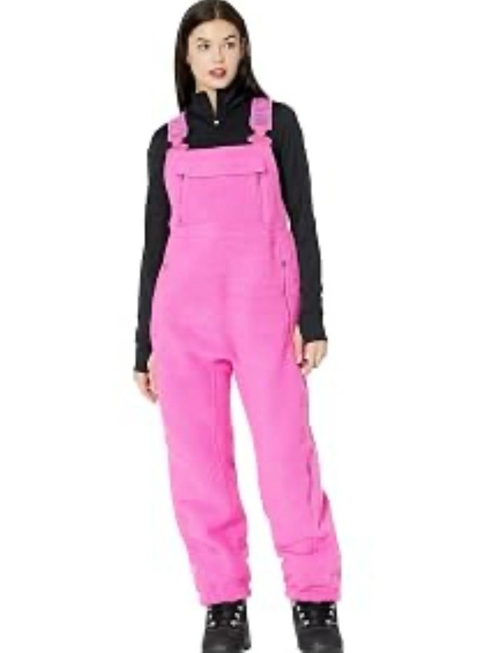 Free People Pink Women'sBib Overalls
